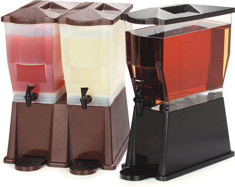 Carlisle DISPENSER TRIMLINE™ PREMIUM SINGLE BASE BLACK 3 GAL