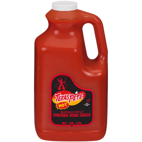 Texas Pete Hot Chicken Wing Sauce, 1 Gallon -- 4 Case