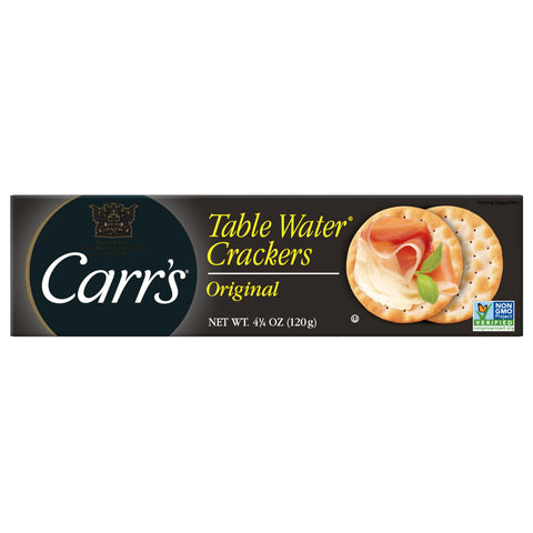 Cracker Keebler Carrs Table Water Bite Size 12 Case 4.25 Ounce