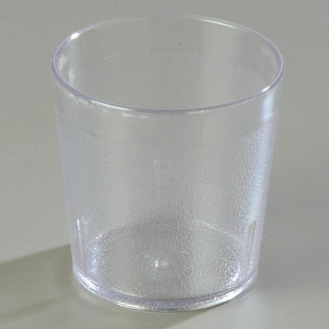 Carlisle TUMBLER STACKABLE™ OLD FASHION SAN PLASTIC CLEAR 9 OZ