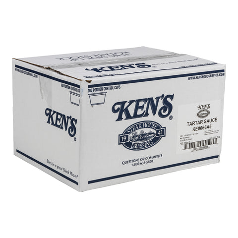 Ken's Foods SAUCE TARTAR SINGLE SERVE CUP REFRIGERATED