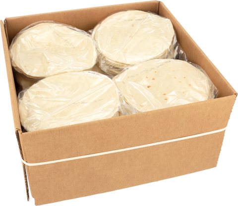 Tortilla Flour White Heat-pressed 6.25
