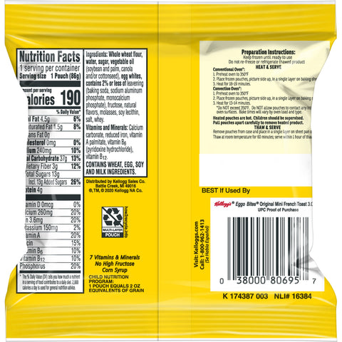French Toast Eggo® Bites™ Mini Original