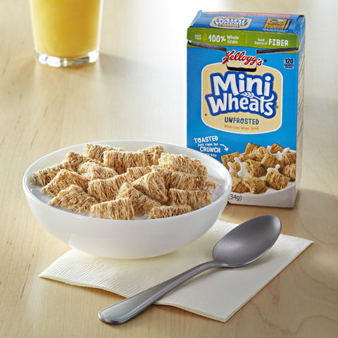 Kellogg's® CEREAL MINI-WHEATS® UNFROSTED BITE SIZE INDIVIDUAL BOX