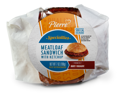 Hot 'n' Ready® SANDWICH MEATLOAF W/ KETCHUP 7 OZ 10000003247