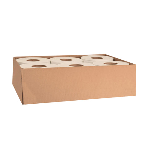 NetChoice® TISSUE TOILET JUMBO ROLL WHITE 2 PLY 8.5