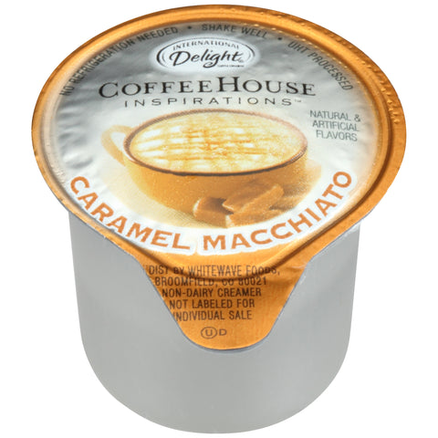 Creamer Caramel Macchiato Aseptic Single Serve Cup