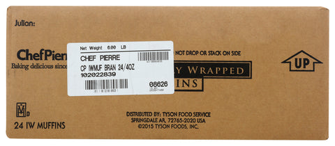 Chef Pierre Bran Muffin, 4.75 Ounce -- 24 per case.
