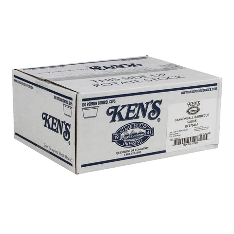 Ken's Foods SAUCE BARBECUE CANNONBALL SINGLE SERVE CUP