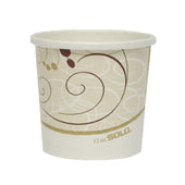 Solo Symphony® CONTAINER PAPER FOOD DOUBLE SIDED POLY FLEXSTYLE® 12 OZ