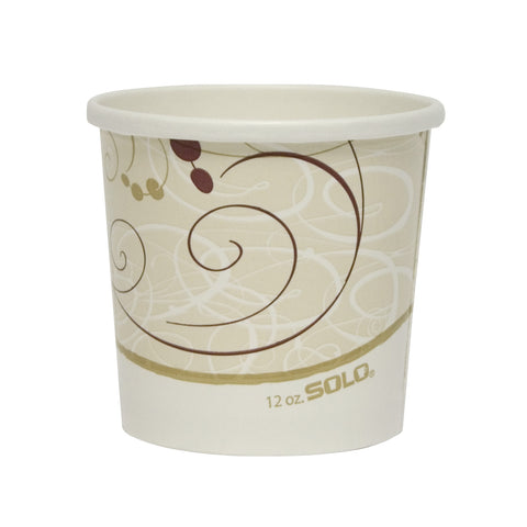 Container Paper Food Double Sided Poly Flexstyle® 12 Oz