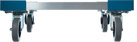 Carlisle DOLLY DISH E-Z GLIDE™ OPEN ALUMINUM W/O HANDLE CARLISLE BLUE 20.63X20.63X6.5
