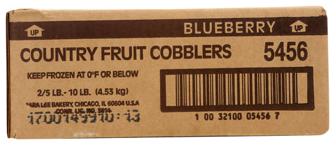 Sara Lee Chef Pierre Blueberry Cobbler, 5 Pound -- 2 per case.