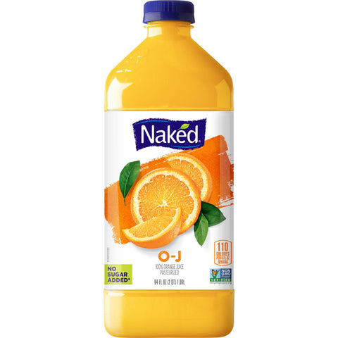 Naked Juice JUICE NAKED JUICE ORANGE PLASTIC BOTTLE