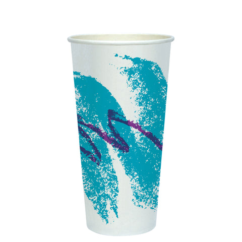 Solo Jazz® CUP PAPER COLD DOUBLE SIDED POLY 24 OZ