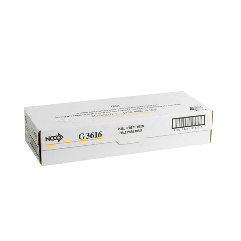 National Checking Rectangular Medium Paper Green 15 Lines One-Part Guest Check, 6.75 x 3.5 x 18.3 inch -- 5000 per case