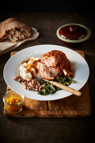 Pork Osso Buco Tall Fully Cooked