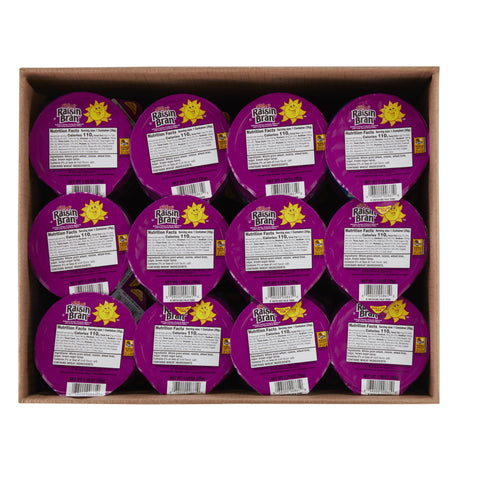 Cereal Raisins Bran Simple Serve 96 Case 1.25 Ounce