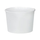 Solo® CONTINER PAPER SINGLE SIDED POLY WHITE 16 OZ