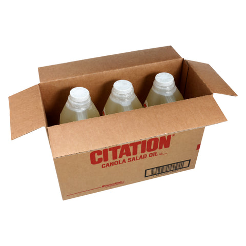 Citation Canola Salad Oil -- 3 Case 1 Gallon