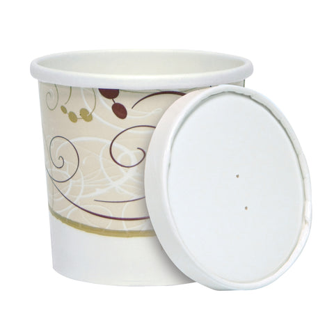 Solo® CONTAINER SOUP BOWL/LID TO GO 12 OZ