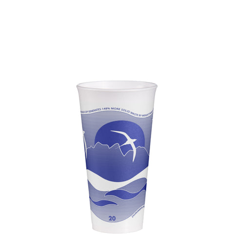 Dart CUP FOAM HORIZON BLUEBERRY 20 OZ