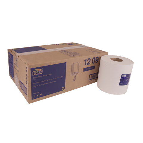 Essity Tork 2 Ply Advanced White Soft Centerfeed Hand Towel -- 6 per case