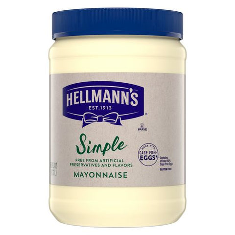 Hellmann's® MAYONNAISE SIMPLE SPREAD