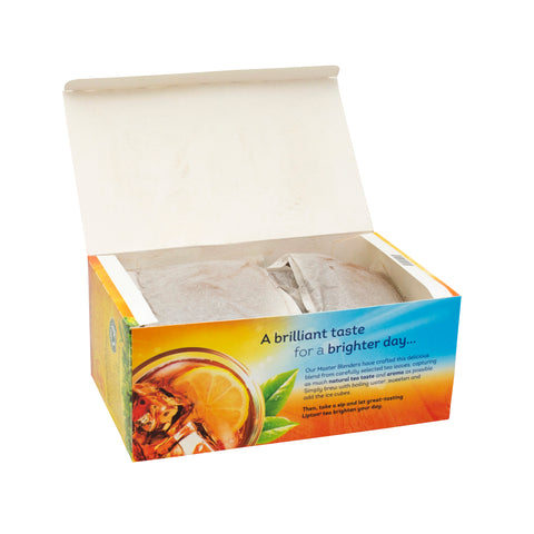 Lipton Black Iced Tea Bags Unsweetened, 1 gallon, Pack of 24 -- 4 per case