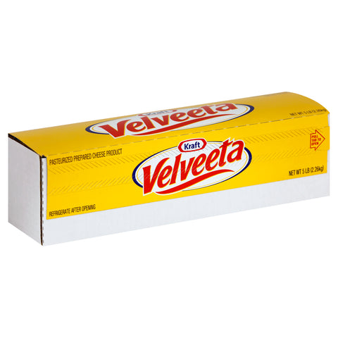 Kraft Velveeta Cheese Loaf Spread, 5 Pound -- 6 per case.