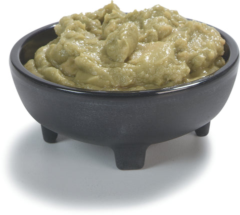 Carlisle RAMEKIN MOLCAJETE BLACK 3 OZ