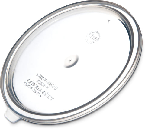 Carlisle LID FOR CROCK / BAINS MARIE TRANSLUCENT 2-3-1/2 QT 7