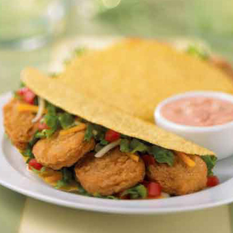 Mexican Original Ground Fried Yellow Corn Taco Shell, 6.5 Pound.