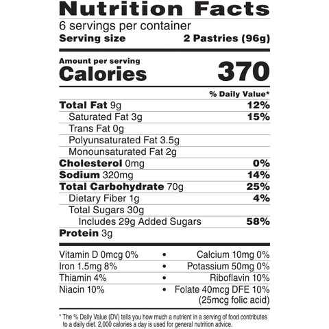 Pastry Pop-tarts® Frosted Blueberry