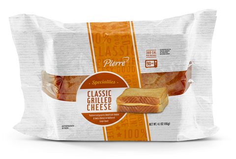 Pierre Classic Grilled Cheese, 4.1 Ounce -- 12 per case.