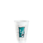 Dart Uptown™ CUP FOAM GREEN BLACK & GREY 16 OZ