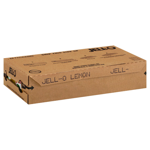 Jello Lemon Gelatin, 3 Ounce -- 24 Case