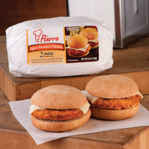 Pierre® SANDWICH MINI SPICY BREADED CHICKEN TWIN IW 10000003297