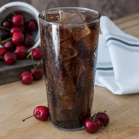 Carlisle TUMBLER PLASTIC SWIRL CLEAR 22 OZ