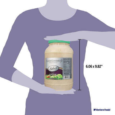 Ventura Foods Classic Gourmet Select Caesar Salad Dressing, 1 Gallon -- 4 per case.