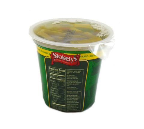Stokely's® BEAN GREEN CUT LOW SODIUM 3-5 SIEVE SINGLE SERVE PLASTIC CUP
