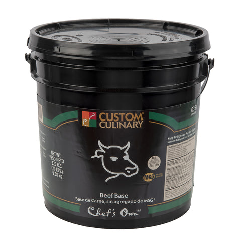 Chefs Own Selected Beef Base, No Msg Added, 20 Pound Pail