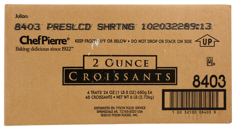 Chef Pierre CROISSANT SANDWICH VALUE SLICED