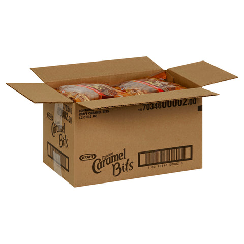 Kraft Premium Caramel Bits - 11 oz. bag, 12 per case