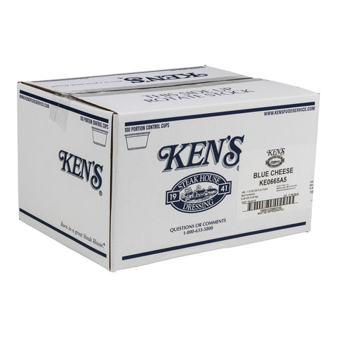 Ken's Foods DRESSING BLUE CHEESE ALL NATURAL SINGLE SERVE CUP REFRIGERATED