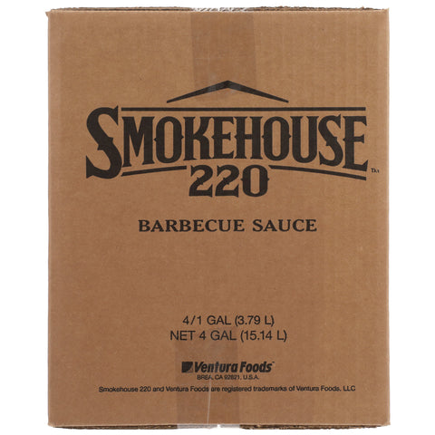Smokehouse Original Barbecue Sauce, 1 Gallon -- 4 per case