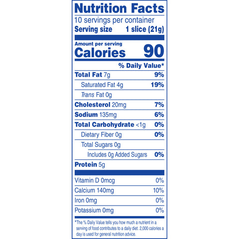 Kraft Slices Smoky Bacon Cheddar Cheese, 7.5 Ounce -- 10 per case.