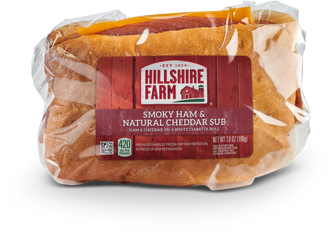 Hillshire Farm® SANDWICH SUB HAM AND NATURAL CHEDDAR