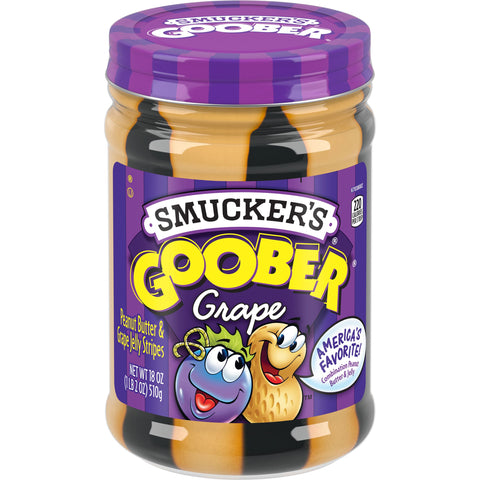 Smucker's® PEANUT BUTTER & GRAPE JELLY GOOBER SPREAD