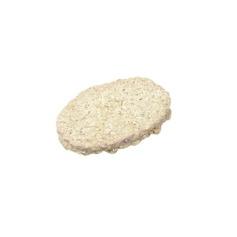 Advance Food Breaded Veal and Beef Patties Fritter, 4 Ounce -- 40 per case.